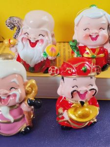 Birthday Cake Decoration Crane Elderly Peony Couplets Plum Blossom Decorations for Festive Occasions Other Materials