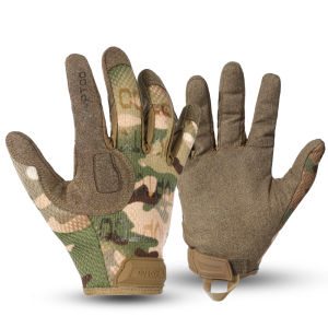 Touch Screen Hunting Gloves Full Finger Breathable Lightweight Outdoor Sports Gloves for Hiking Camping Cycling Work Men