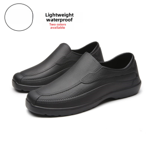 Lightweight Non-Slip Chef Shoes Waterproof EVA Foam Shoes for Men and Women Perfect for Spring and Fall