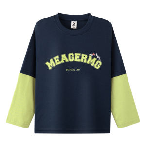 zosee | Cotton Two-tone Boys Long Sleeve Hoodie