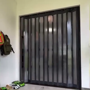 PVC Folding Door with Acrylic Panels | Easy Installation | Space-Saving Design