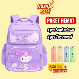 Tas Ransel Anak Perempuan SD SMP SMA Tas Ransel sekolah gratis botol minum
