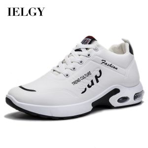 IELGY Mens Comfortable Running Breathable Air Cushion Lace-up Sneakers