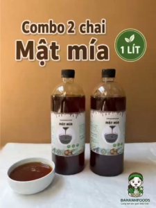 [Thùng 7 Chai] Mật Mía Nguyên Chất 500ml - Thùng 7 Chai | Đặc Sản Hà Tĩnh | BaHanhFoods