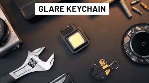 3 Modes Flashlight Multifunctional USB Rechargeable COB Chargeable Flashlight Work Lamp Mini Keychain LED Light