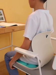 [LIULIU MEI]เบาะรองเอว เบาะรองนั่งชิ้นเดียว One Piece เอว / เอวสนับสนุนเบาะรองนั่งแบบบูรณาการ ที่นั่งเก้าอี้แก้ไข เบาะรองนั่ง Anti Hump นั่งแก้ไขปรับปรุงกระดูกสันหลังอ่อนสำนักงานประจำไม่เหนื่อยและระบายอากาศ