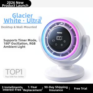 Remax | Quiet Long-lasting Small Desk Fan