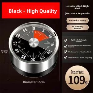 MONLEYTA | Kitchen Timer Magnetic Absorption Study Reminder Cooking Stopwatch Self-Discipline Learning Tool ManliTa H0625162618