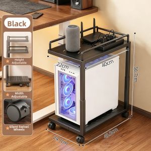 youqin | Adjustable Rolling Computer Case Stand