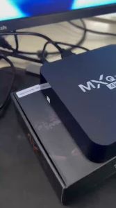 MXQ Pro 4K Android 11.0 TV Box 5G for Non Smart TV Ultra HD Quad Core TV Box 2.4G Wifi Smart Tv Box To Connect Wifi 4K Android + I8 Mini Keyboard 2.4GHz BACKLIT with Touchpad