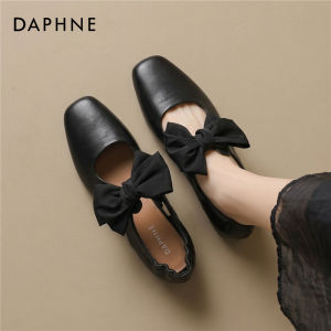Daphne | Ballet-style Mary Jane Flats with Bow Square Toe 2026 New Arrivals