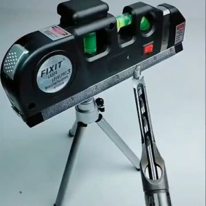 KALLA Taffware LEVELPRO3 Penggaris Laser Horizontal Vertical 250cm dengan meteran Waterpass - TL243