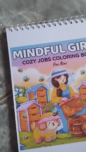 Mindful Girl 2 Cozy Jobs Coloring Book Buku Mewarnai Anak Remaja Dewasa Murah Kertas Sangat Tebal Ukuran A5