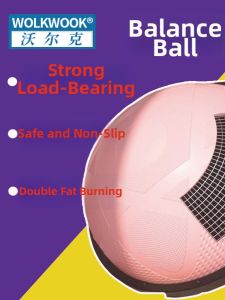 WOLK WOOK | Durable Fitness Balance Ball For Exercise