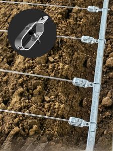 Stainless Steel Wire Tensioner Grapevine Trellis Wire Tightener Pulling Tool for Plastic Steel Wire Line Tightening Clamp