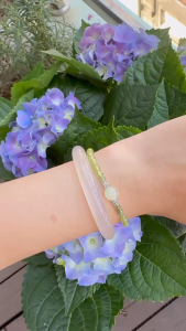 Vòng Tay Handmade Đá Peridot Ever Green Hợp Mệnh Thủy Mộc - Thu Hút Bình An Và Tình Yêu -Bluegems