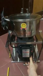 Máy xay riềng xả 750W khung INox cao cấp. Máy xay thịt cá giò chả