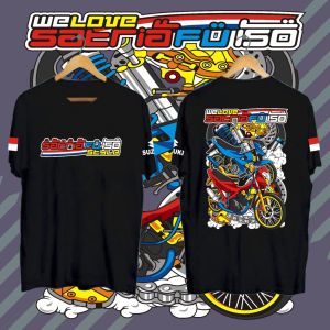 KAOS TSHIRT BAJU DISTRO WE LOVE SATRIA FU150