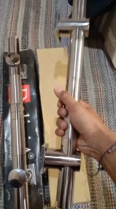 Handle Pintu Spongbob Suling Bambu stainless 45cm 1set + bodi kunci/ pegangan pintu minimalis