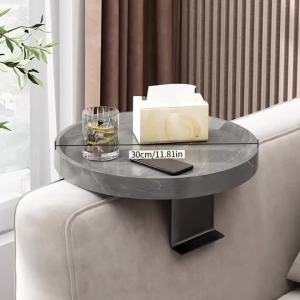1 modern expandable sofa armrest table - modern side table tray easy to clean