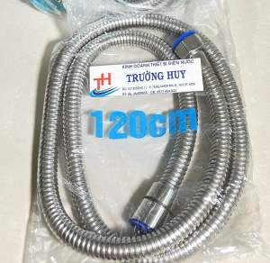 Bộ xịt vệ sinh dây kết hợp inox sus 304 bố và nhựa PVC chịu được áp lực - Bảo hành 12 tháng