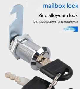 16/20/25/30/35/40mm Security Lock Zinc Alloy Mailbox Lock Locker File Cabinet Office Drawer Lock Cabinet Door Lock