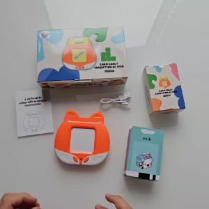Fox learning machine Flash Card Reader 112 pcs picture & sound early education montessori toy vocabulary spelling game