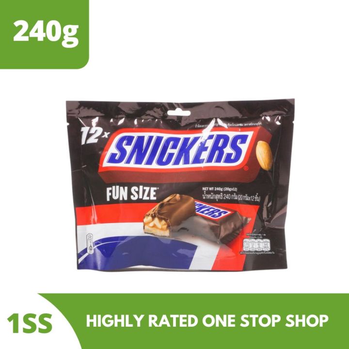 Snickers Funsize Classic, 240g