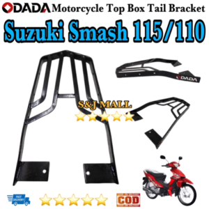 ODADA Motorcycle Top Box Bracket For Suzuki Smash 115/110 TAIL Moto Box Grab Bar Bracket