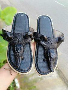 Dép kẹp nam đầu cá sấu full ngầu