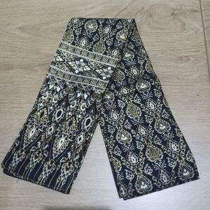 ผ้าคาดเอวชาย ลายไทยพิมพ์ทอง ยาว 2 ม.