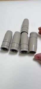 1/2/5/10 PCS 25AK Coated Protective Gas Nozzle Pure Non-Stick European Airless Protective Cover for MB MIG MAG Welding Torch 230