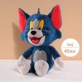 ตุ๊กตาทอมแอนด์เจอร์รี่ boneka หนูเจอร์รี่กอดการ์ตูนน่ารักตุ๊กตาหนานุ่มเด็กของขวัญวันหยุด. 
