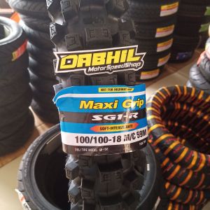 Ban Luar Trail 100/100-18 M/C 59M MAXI GRIP SGR-R Deli Tire Model : SB 156 tube type Universal Trail Cod Bayar di tempat
