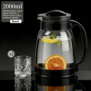 Durable Thickened Heat-Resistant Water Pitcher Glass