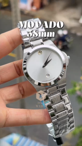 Đồng hồ 38mm dành cho nam tay vừa và nhỏ MVD 1409 dây thép kính sapphire máy quartz nhật (Đồng Hồ Dinowatch)
