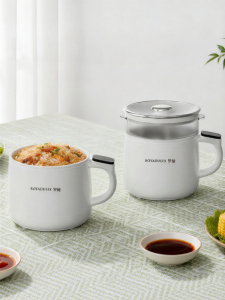 ROYADULEX | Mini Portable Multifunctional Electric Rice Cooker 1.2L