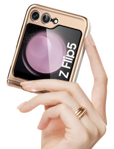 i-Blason Cosmo for Samsung Galaxy Z Flip 5 Case with Hinge Protection (2023) Slim Fit Stylish Protective Z Flip 5 Phone Case with Built-in Front Screen Protector