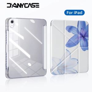 DANYCASE | For Ipad Case A16 11th 2025 10th Generation 2022 with Pencil Holder Funda For iPad Air 11 M4 M3 M2 Smart Cover Magnetic Case