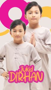 Rabbani - Setelan Kemeja / Jubah Koko Anak Laki-Laki Lengan Panjang Bani Batuta Jukid Dirhan Exclusive