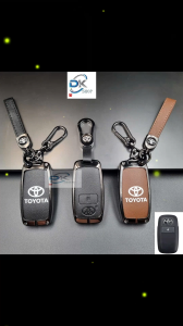 Ốp chìa khóa hợp kim cao cấp xe Toyota Veloz Raize Avanza 2022-2025Yaris Cross Wigo 2023-2026