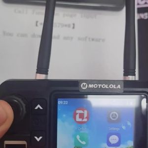 MOTOLOLA 4G POC Network Car Walkie-Talkie Zello Android 9.1 GPS Intelligent Touch Screen Car Radio For Vehicle Fleet Transportat