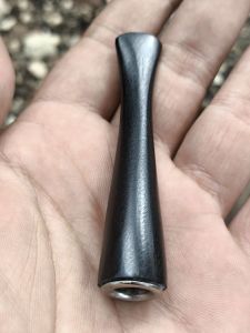 sedotan once kayu kelor hitam mungil size-7cm