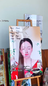 Khung ảnh spa tranh spa đông y Tranh Spa dưỡng sinh thư giãn tráng trí tráng gương treo tường SPQC80