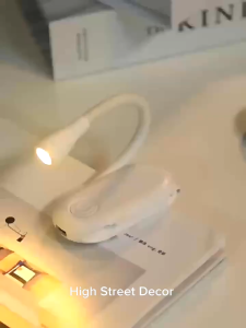 Đèn Đọc Sách Pin Sạc Led Mini 3 Chế Độ Ánh Sáng Nhỏ Gọn Với Đế Kẹp Đa Năng Bảo vệ mắt