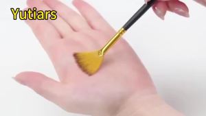 12 Bộ Cọ Vẽ Chi Tiết Chuyên Nghiệp Dành Cho Dầu Acrylic Màu Nước Bột Màu - Bàn Chải Nghệ Thuật Có Tay Cầm Bằng Gỗ Cho Canvas