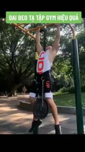 ⚡Miễn Phí Vận Chuyển⚡Đai Xích Treo Tạ Dip Belt Hỗ Trợ Tăng Trọng Lượng Squat Pull Up Dips Tập GYM