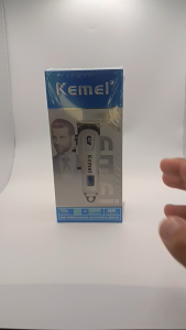 Kemei KM-PG232 Cordless Hair Clipper & Beard Trimmer for Men and Kids USB Rechargeable Grooming Kit with LED Display 4 Guide Combs & Professional-Grade Hair Cutting Tool