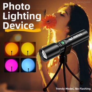 SMILING SHARK | RGB Four Light Source Desk Object Food Photography Fill Light