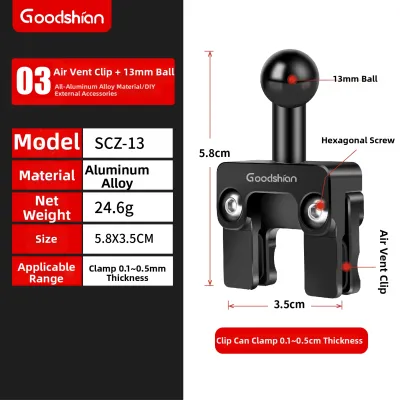 Goodshian | Car Air Vent Mount Holder Phone Clamp